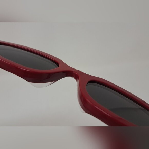 Celine Triomphe Womens Triomphe Sunglasses Red Smoky Gray CL40269U 66A 54-19-135 - Picture 14 of 15